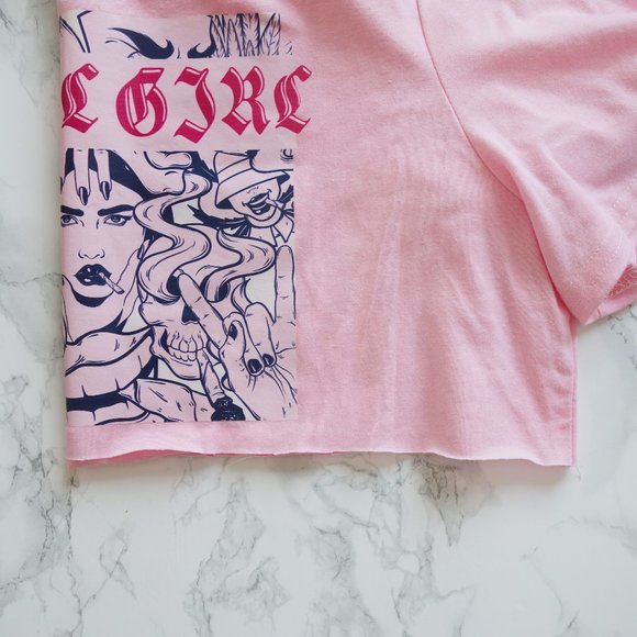 Underboob Crop Tee - Picture 5 of 5